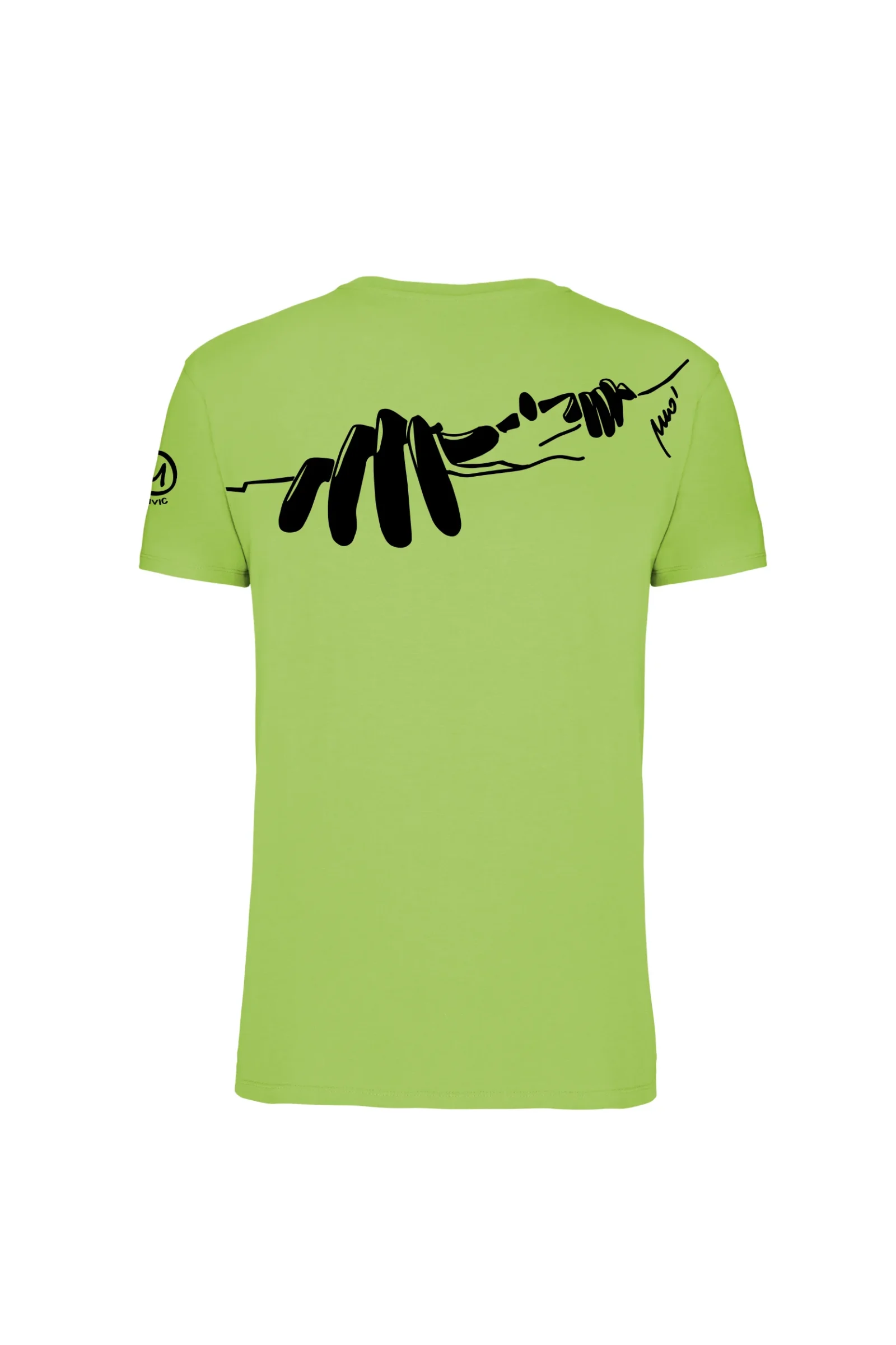 T-shirt d'escalade homme - vert anis - Manone - HASH Monvic