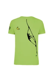 Men's climbing T-shirt - lime green - Teba- HASH Monvic
