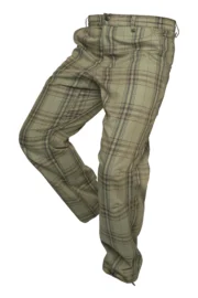 Pantaloni a quadri verde salvia - uomo - BILLY 2 Monvic