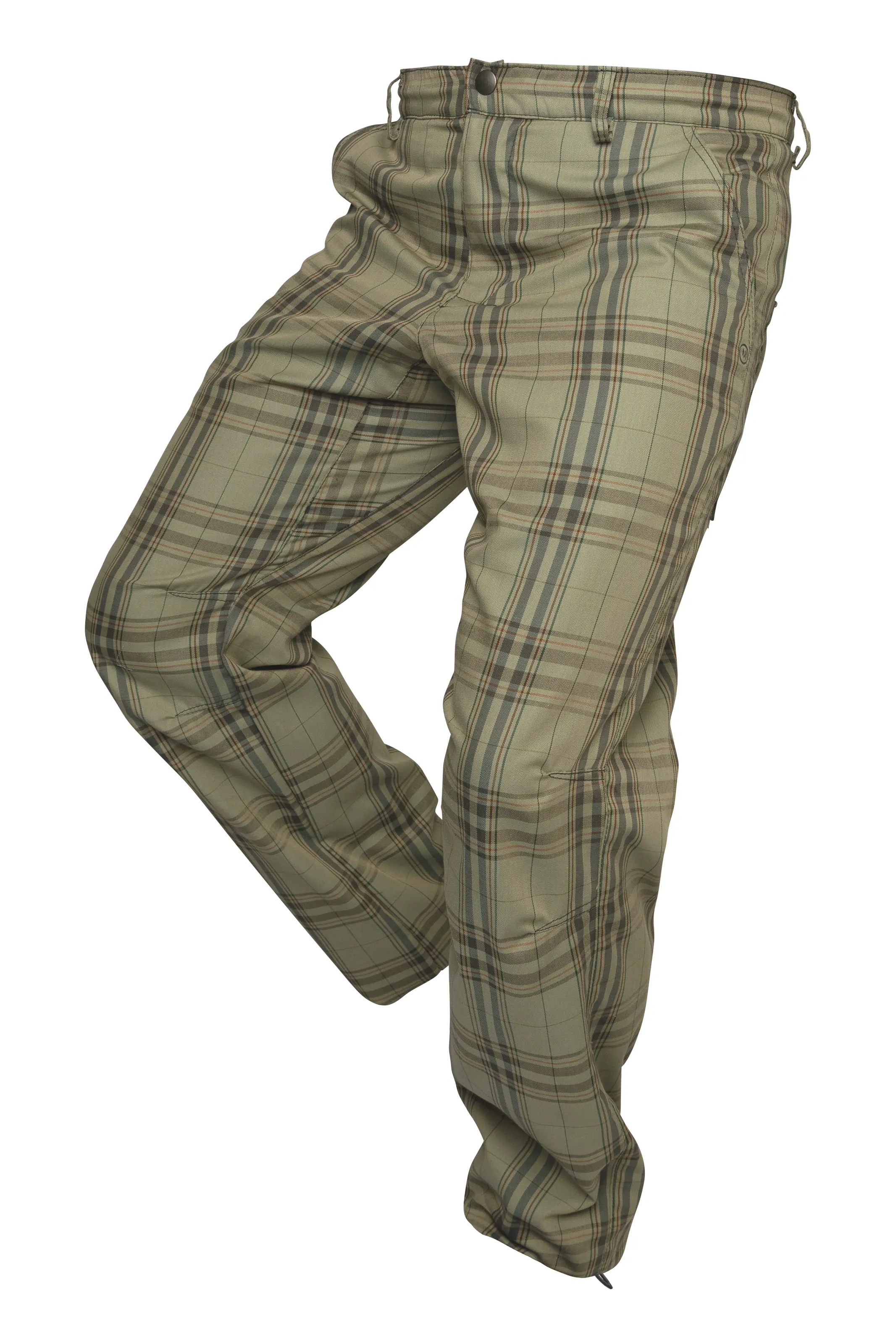 Pantaloni a quadri verde salvia - uomo - BILLY 2 Monvic