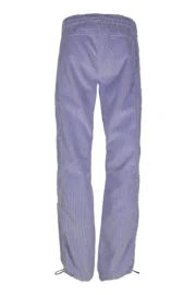 Pantalon en velours lilas à côtes moyennes pour femme - VIOLET VELVET