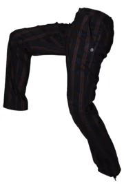 Pantalone arrampicata ultra elastico Principe di Galles marrone / blu / nero - uomo - BILLY 2 Monvic