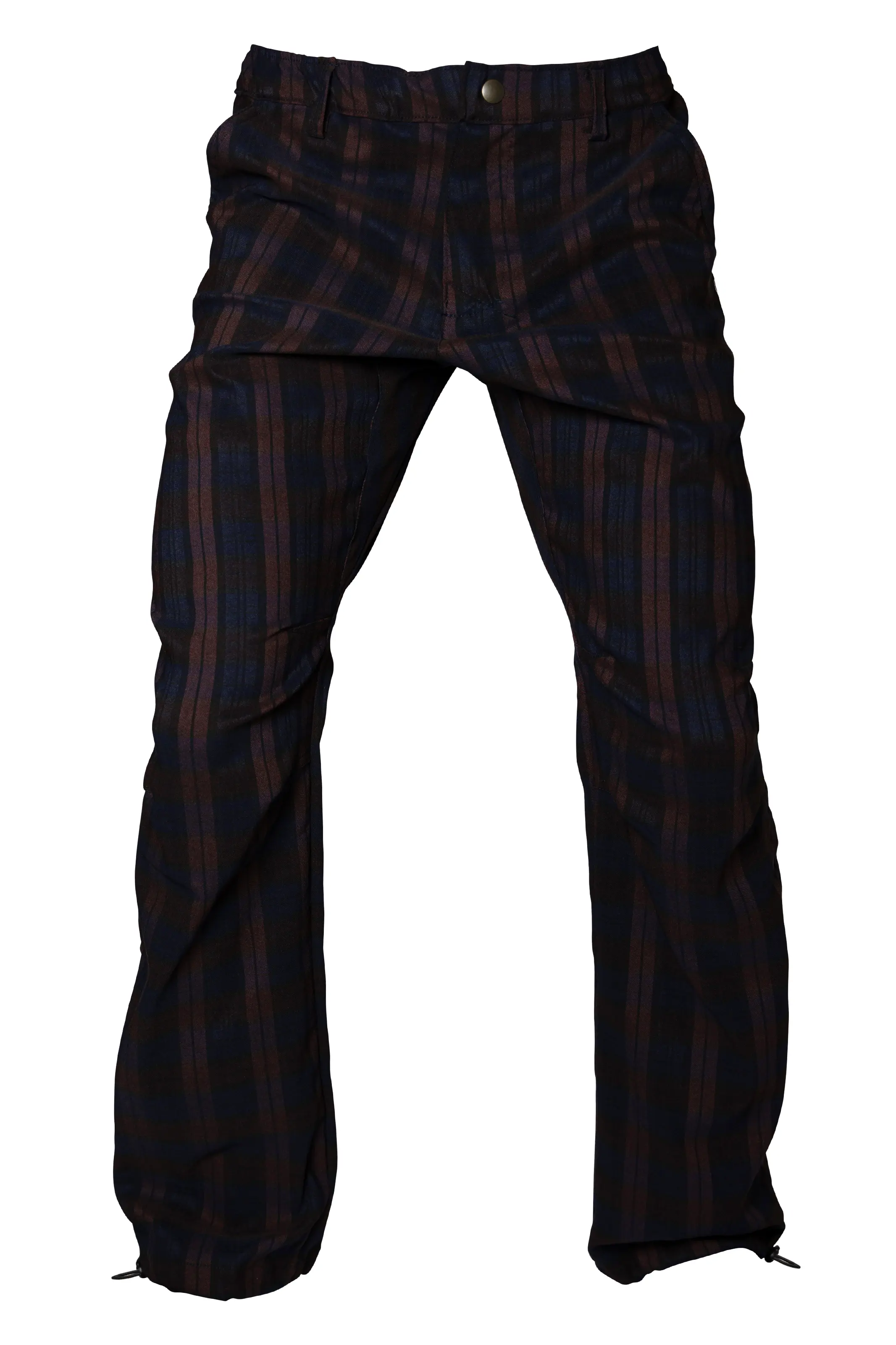 Pantalone arrampicata ultra elastico Principe di Galles marrone / blu / nero - uomo - BILLY 2 Monvic
