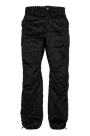 Pantalone in velluto a coste grosse nero - uomo - GRILLO Monvic