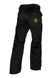 Pantalone in velluto a coste grosse nero - uomo - GRILLO Monvic