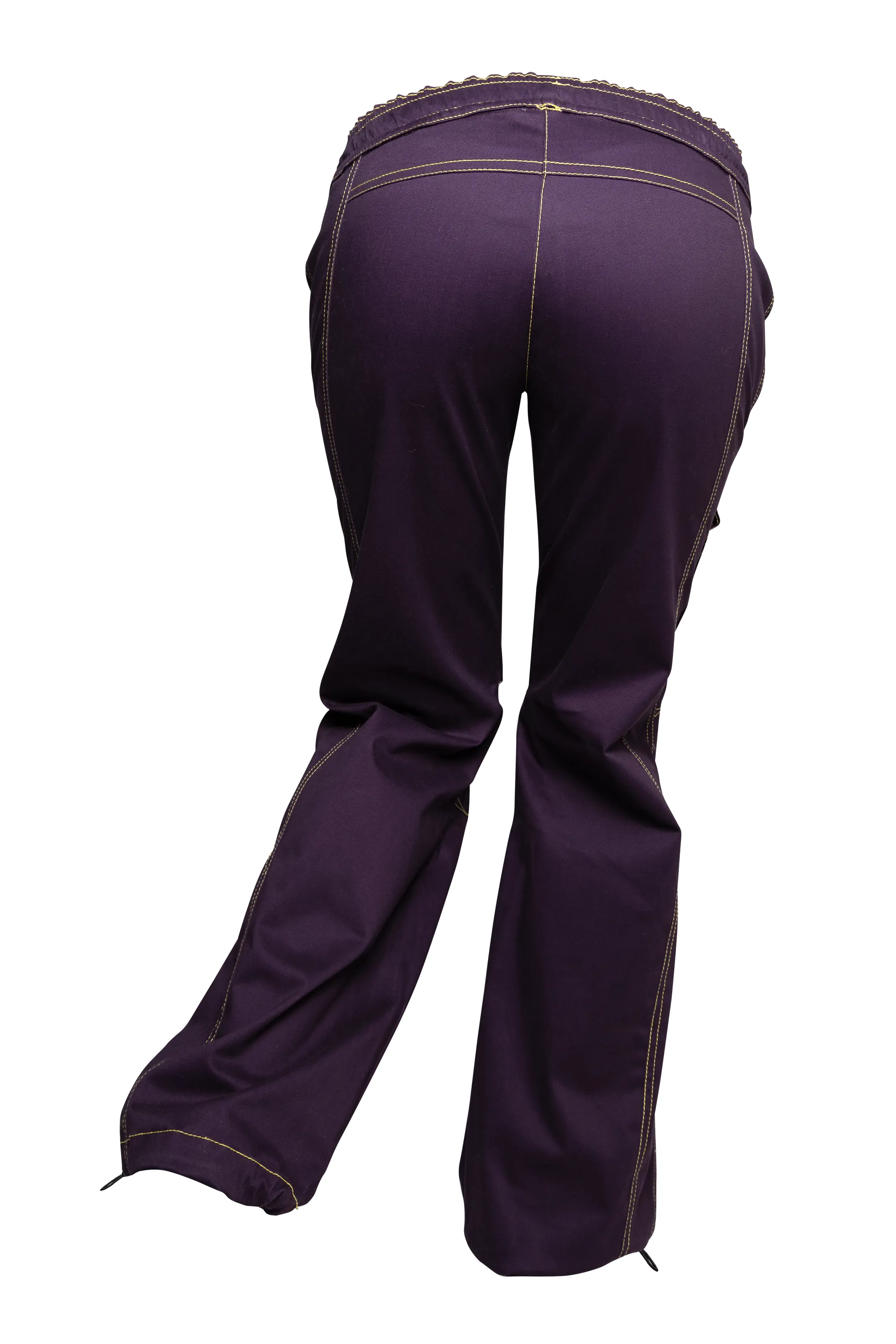 Pantalone da arrampicata donna - viola prugna - VIOLET Monvic