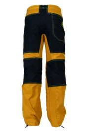 Pantalon highline et slackline homme jaune avec renforts et rembourrage - CLOUDS Monvic