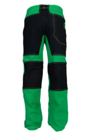 Pantalon highline et slackline homme vert forêt avec renforts et rembourrage - CLOUDS Monvic