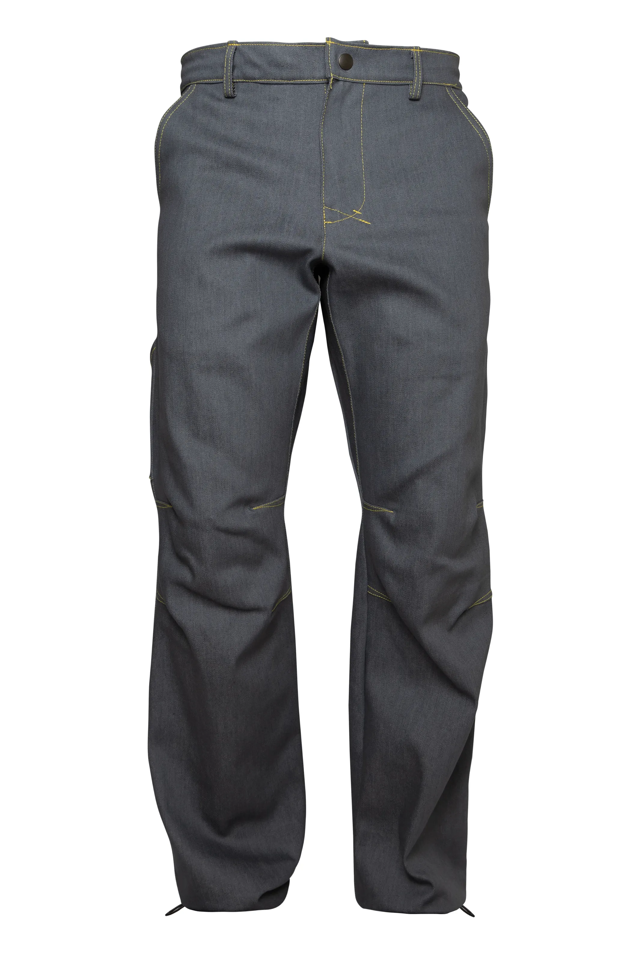 Jeans arrampicata uomo - denim colorato grigio BILLY 2 - Monvic