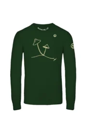 T-shirt Homme à manches longues "Mushrooms" JUMA Nice Price!