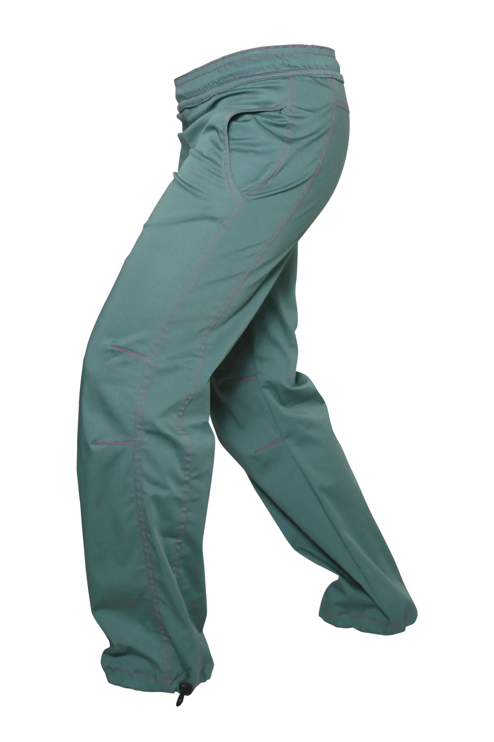 Pantaloni arrampicata donna verde petrolio - VIOLET - Monvic