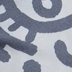 tessuto graffiti bianco e nero