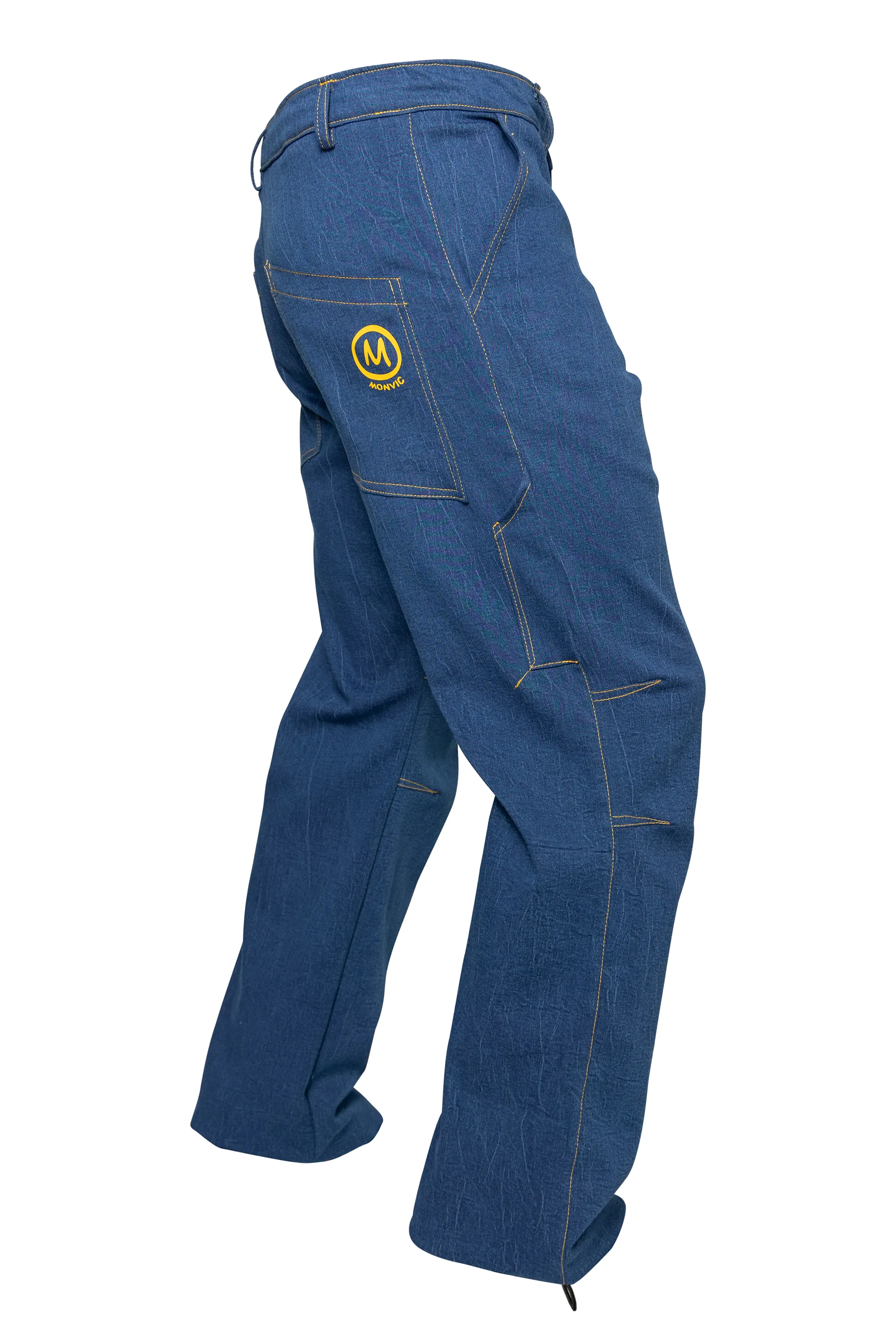 Ultra-stretch men's climbing jeans - BILLY 2 Monvic Men's climbing jeans in ultra-elastic denim - BILLY 2 Monvic