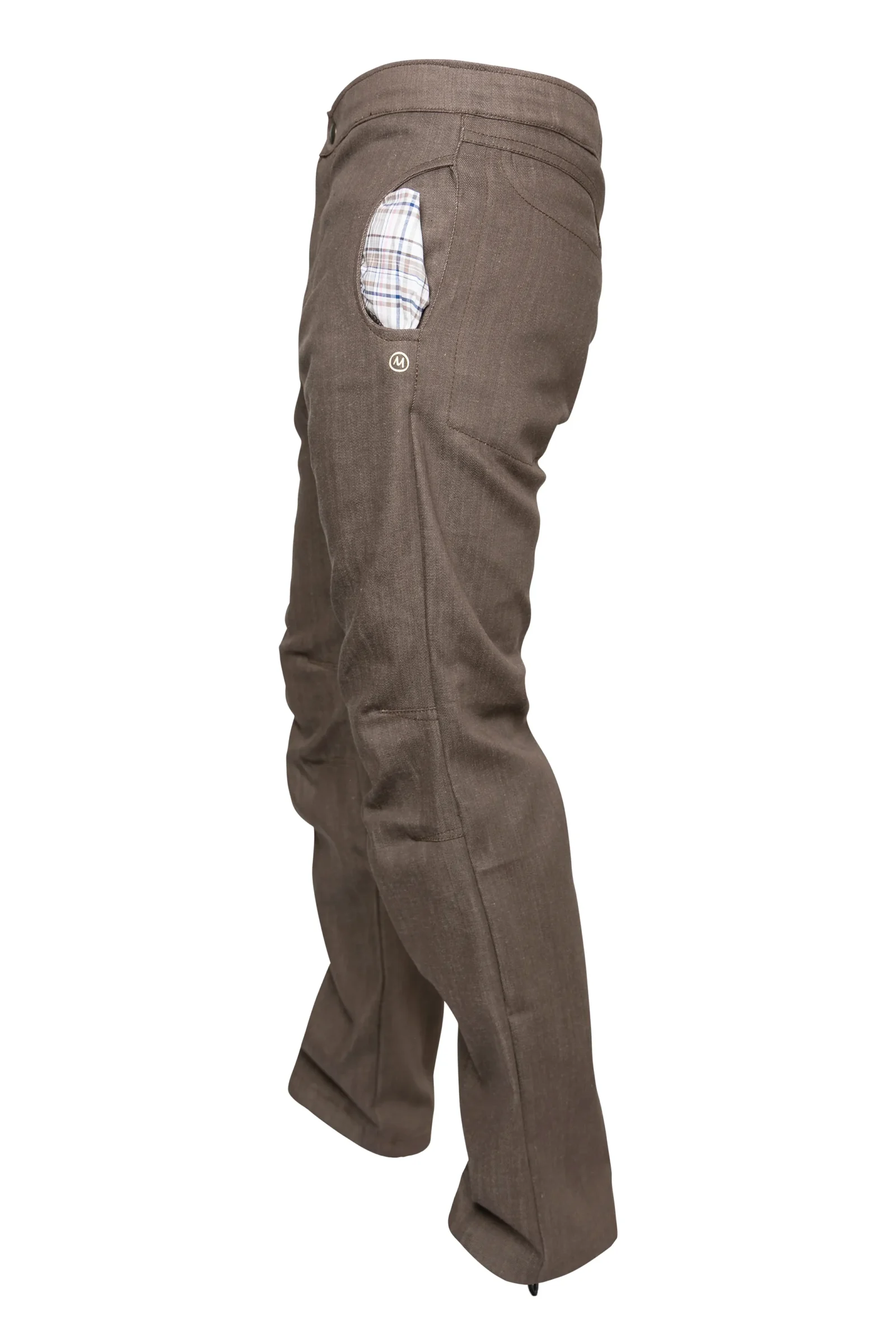 Jeans marrone da arrampicata uomo - CLYDE MONVIC