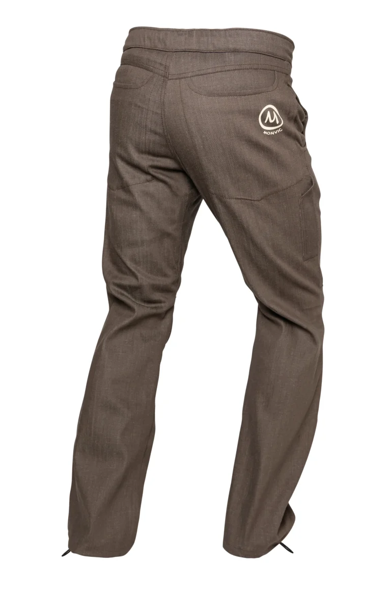 Jeans marrone da arrampicata uomo - CLYDE MONVIC