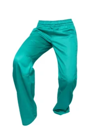 pantalone arrampicata verde da donna in cotone elasticizzato VIOLET Monvic