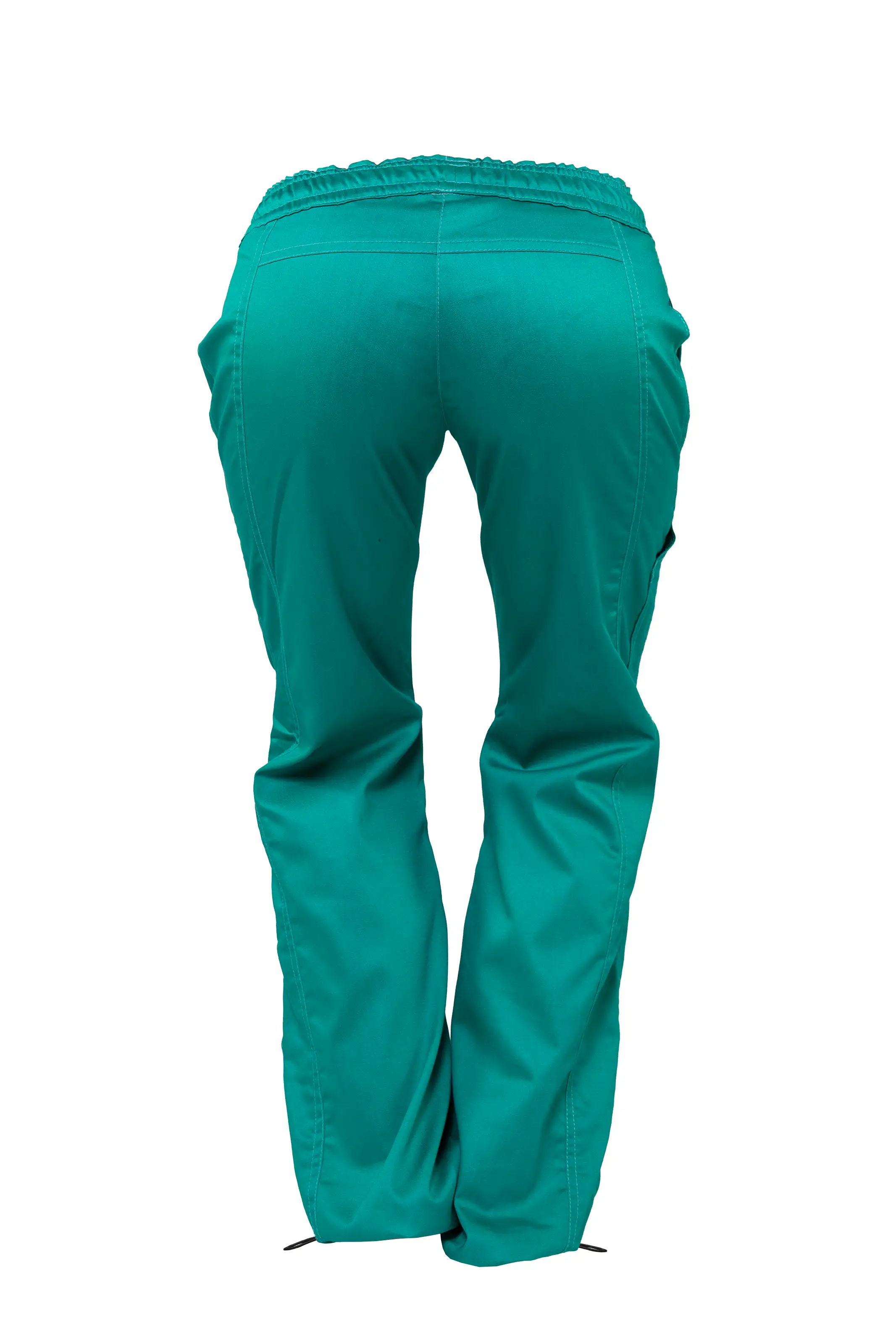 pantalone arrampicata verde da donna in cotone elasticizzato VIOLET Monvic