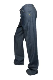 jeans denim filo giallo GEO Monvic laterale