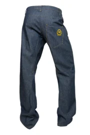 jeans denim filo giallo GEO Monvic retro