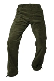 Men's medium corduroy trousers - military green - for climbing - GRILLO Monvic