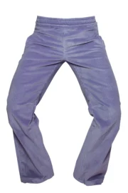 Pantalon velours côtelé moyen - pantalon d'escalade femme - lilas - VIOLET VELVET Monvic