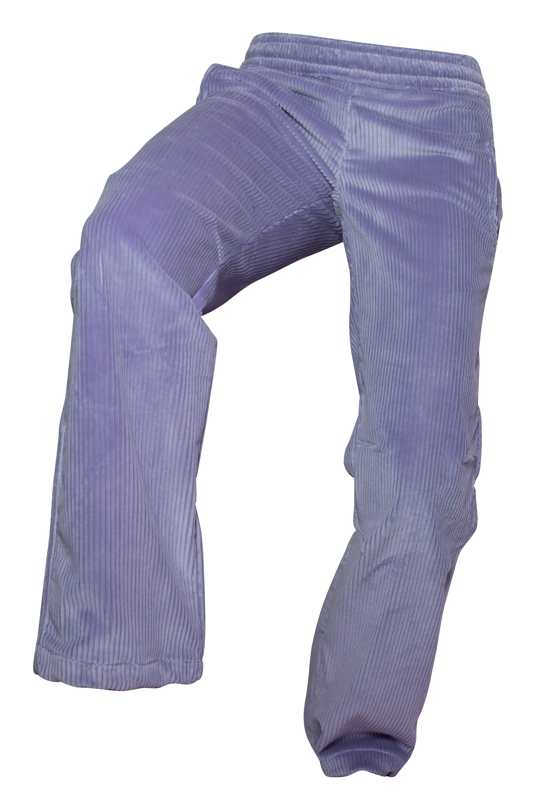 Women's medium-rib climbing trousers - lilac - VIOLET VELVET Monvic