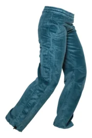 Women's medium-rib climbing trousers - petrol green - VIOLET VELVET Monvic