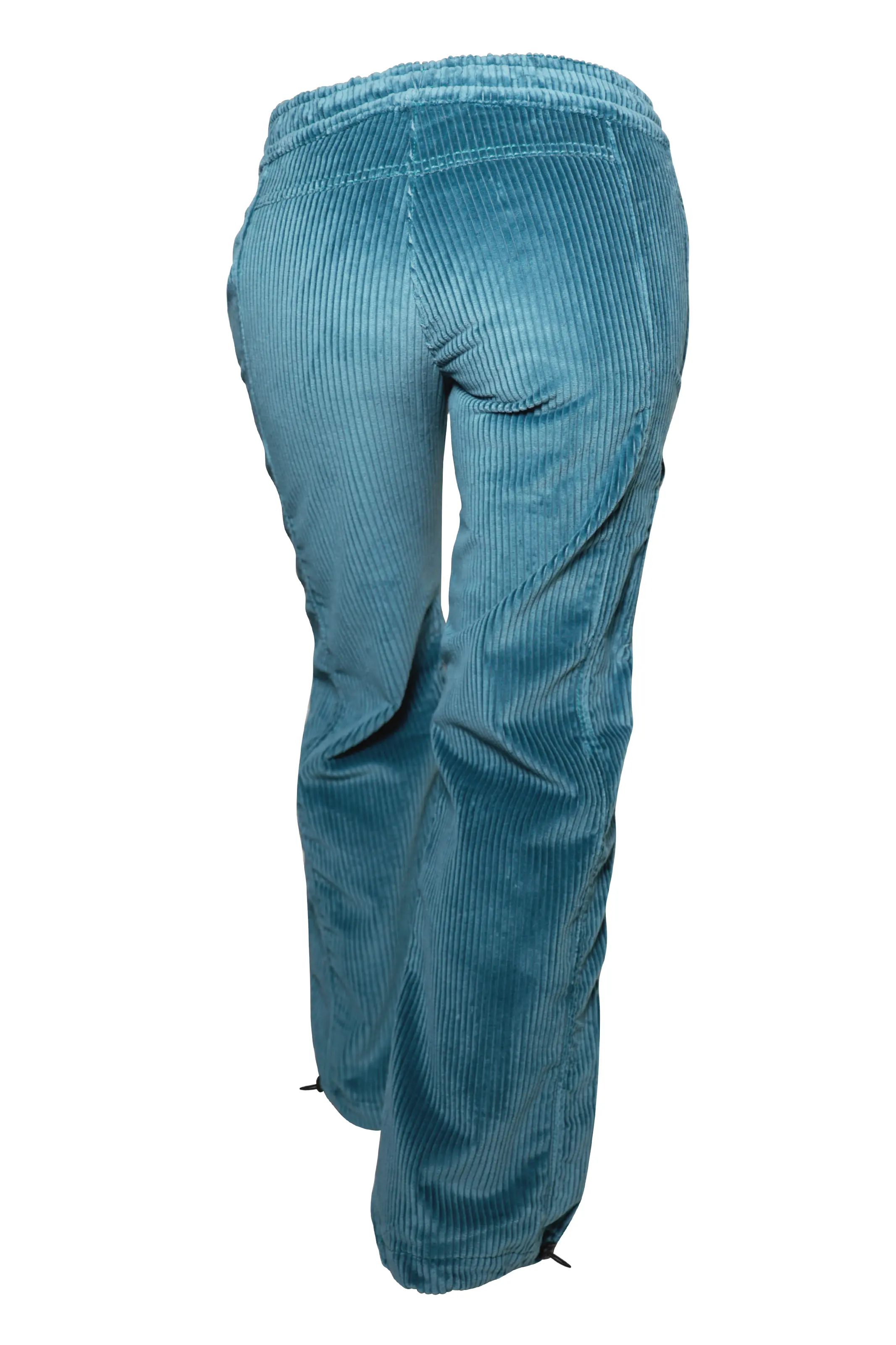 Women's medium-rib climbing trousers - petrol green - VIOLET VELVET Monvic