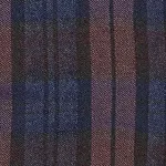 tessuto prince of wales chocolate - marrone blu