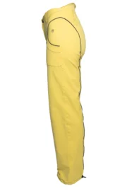 Women's climbing trousers with contrasting profiles - women's yellow cotton - KATY Monvic