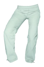 Women's aqua blue velvet pants - climbing - VIOLET VELVET Monvic