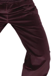 Pantalone in velluto bordeaux da donna - arrampicata - VIOLET VELVET Monvic