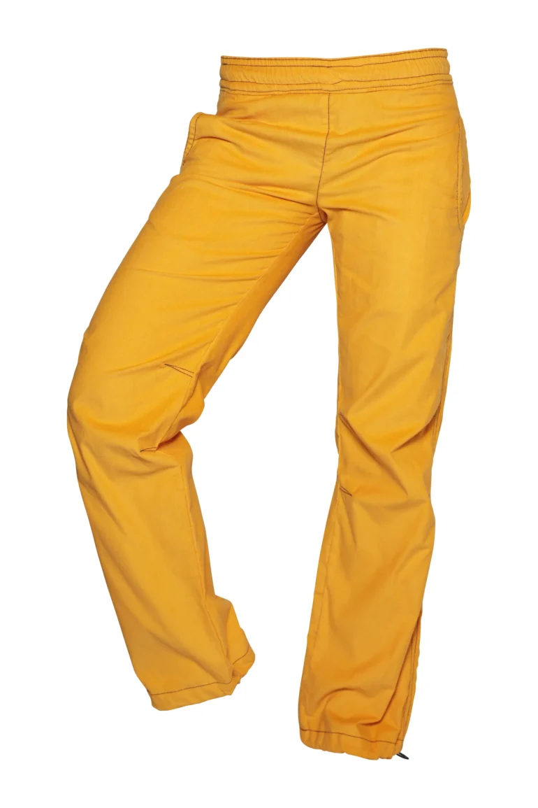 Pantalon en velours jaune pour femme - escalade - VIOLET VELVET Monvic