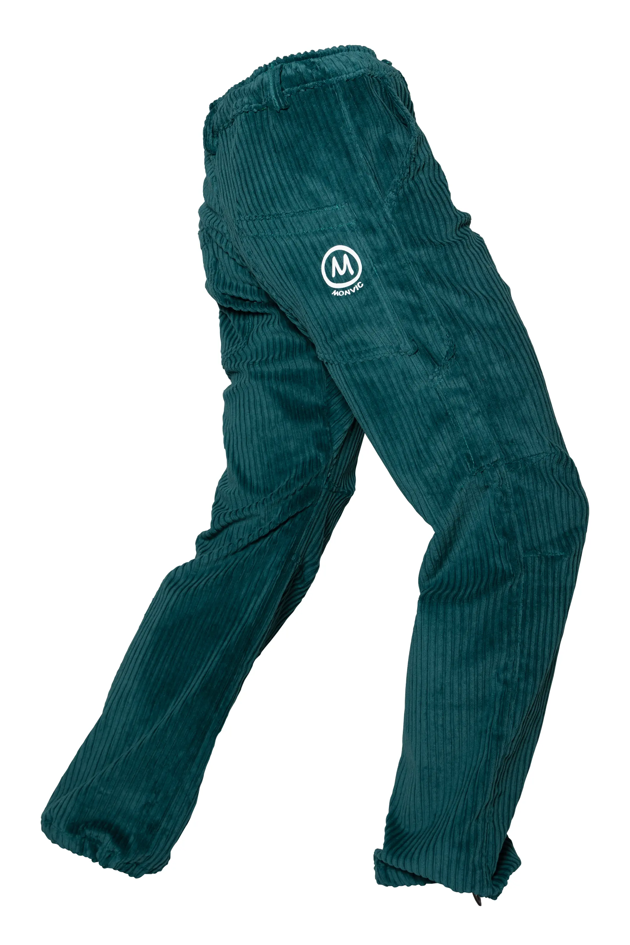 Pantalon Homme en velours côtelé français pétrole GRILLO – Image 4