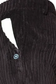 Pantalone in velluto leggero - costa francese marrone scuro - uomo - GRILLO Monvic