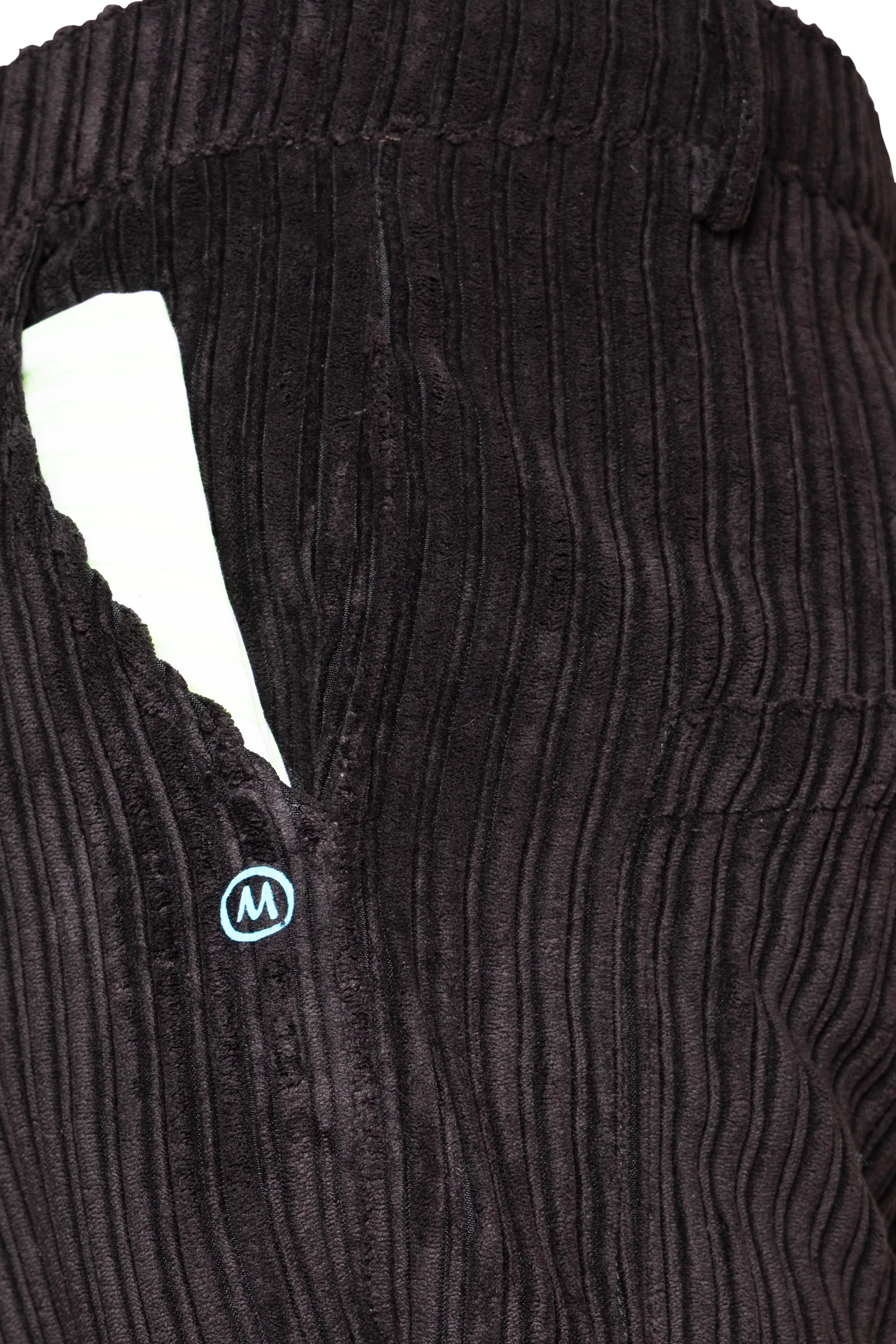 Pantalone in velluto leggero - costa francese marrone scuro - uomo - GRILLO Monvic