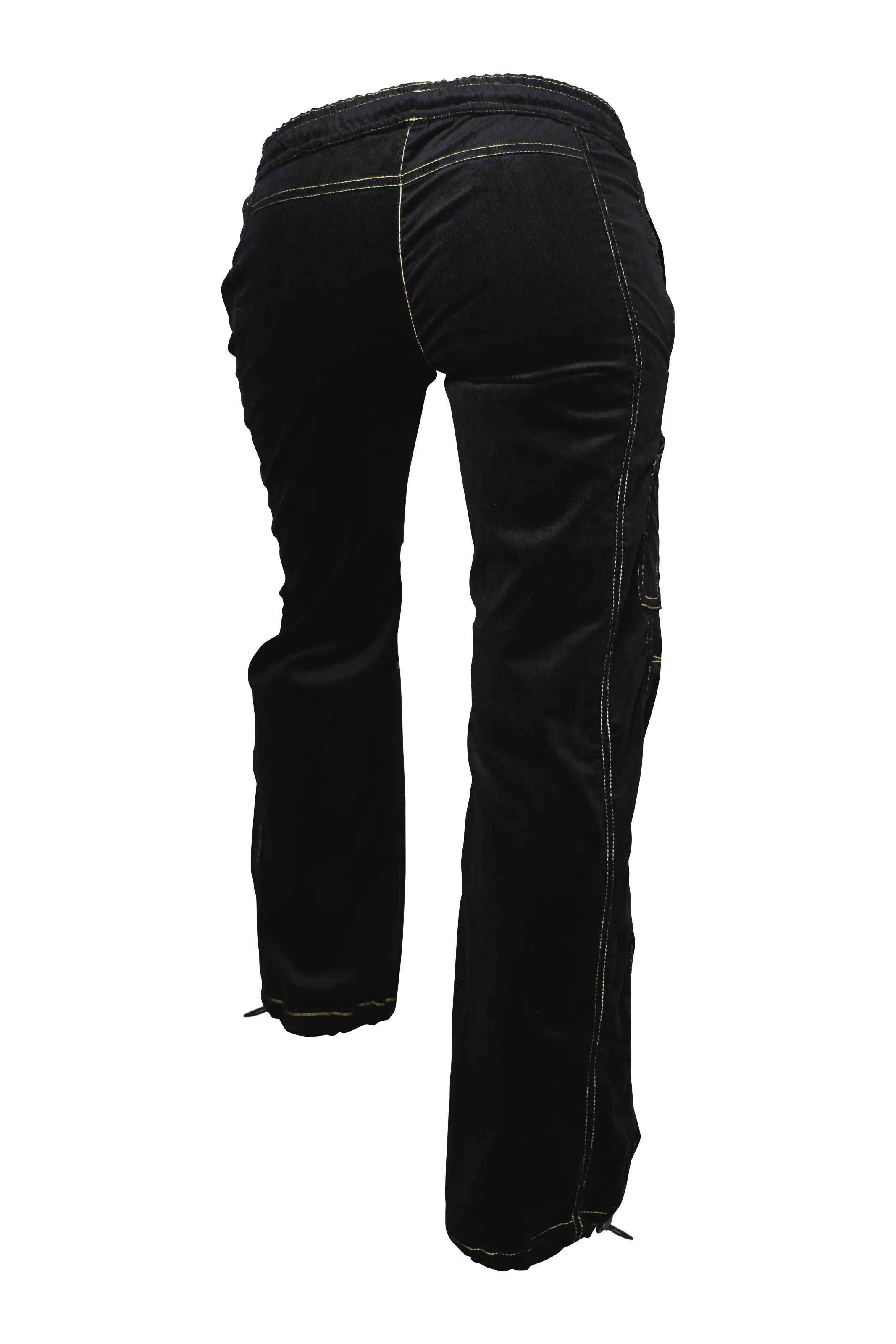 Pantalon velours femme noir pour l'escalade - VIOLET VELVET Monvic