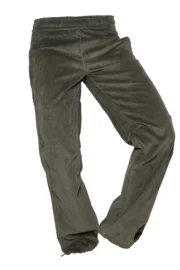 Women's military green velvet pants - climbing - VIOLET VELVET Monvic