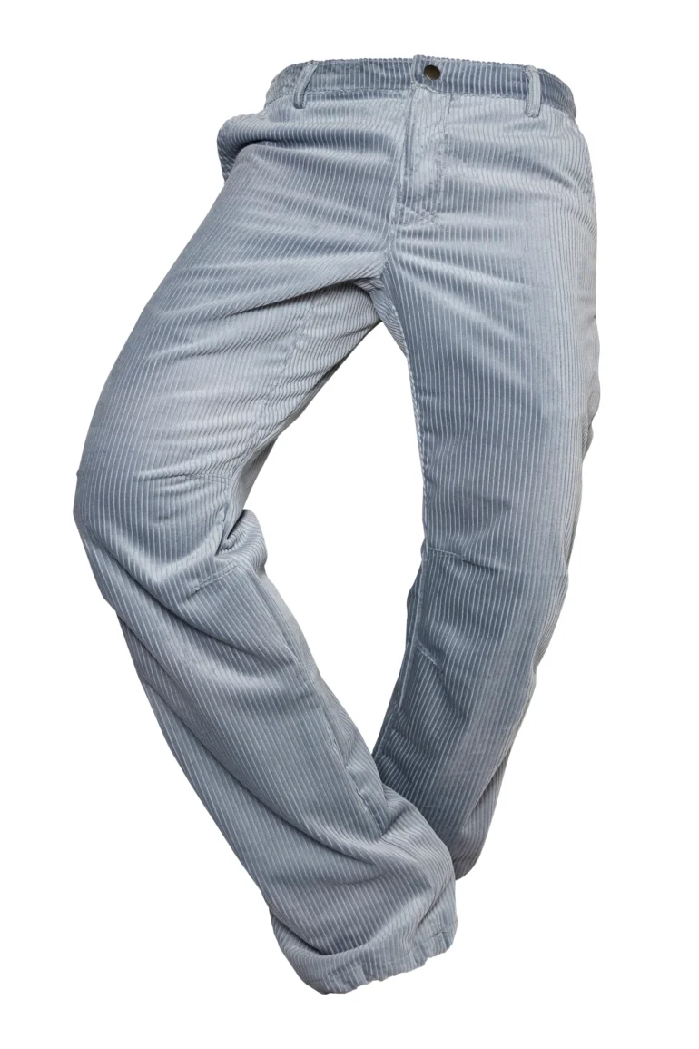 Pantalon homme velours côtelé moyen - gris - pour l'escalade - GRILLO Monvic