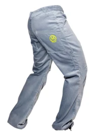Pantalone in velluto coste medie da uomo - grigio - per arrampicata - GRILLO Monvic