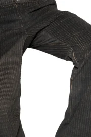 Men's rude French corduroy trousers - brown - for climbing - GRILLO Monvic