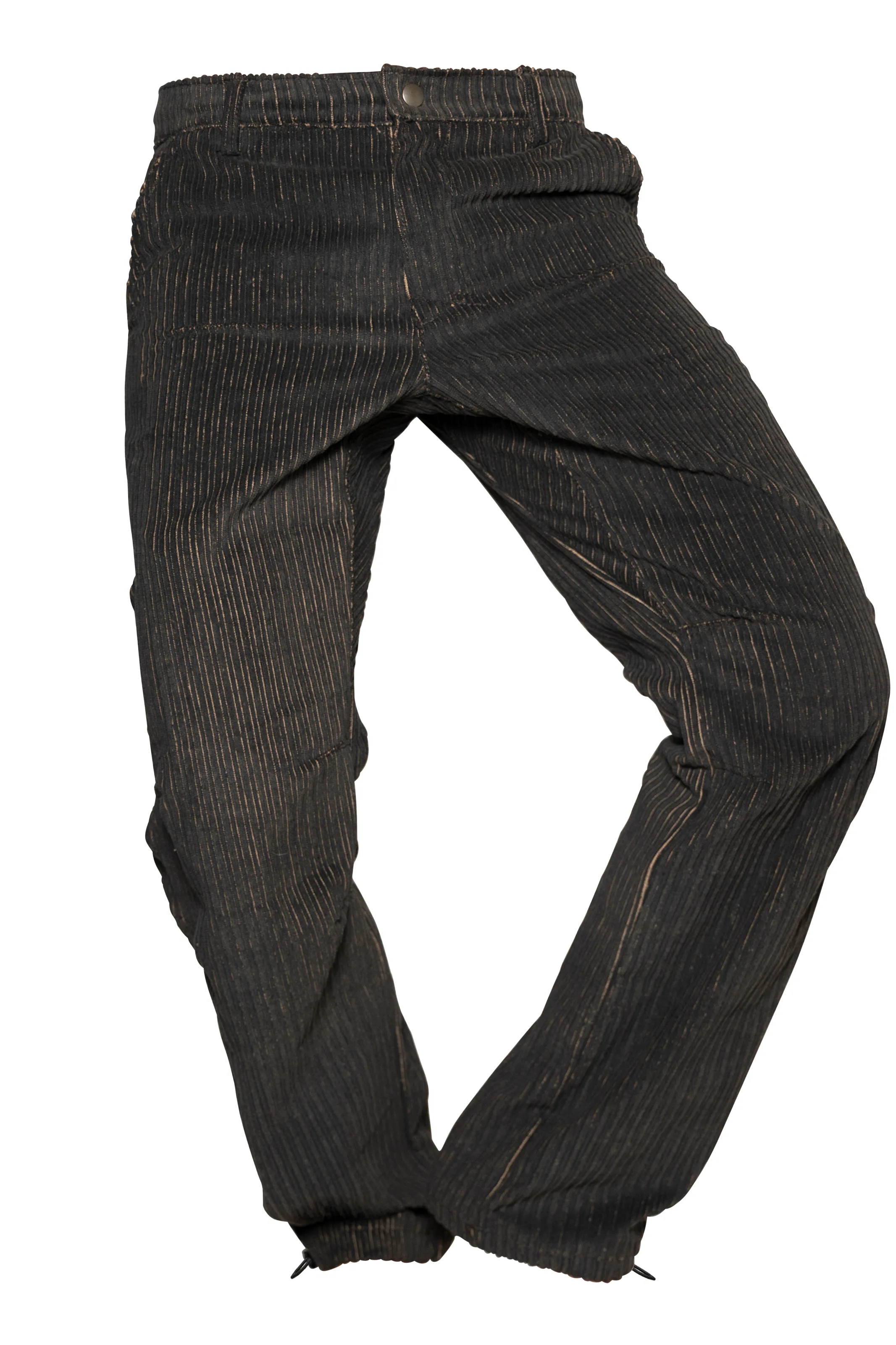 Men's rude French corduroy trousers - brown - for climbing - GRILLO Monvic