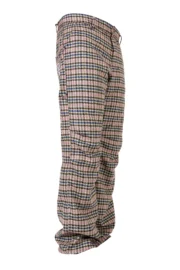 Exclusive numbered wool Trousers in pink – Monvic