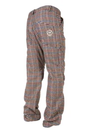 Limited edition sporty wool Trousers in red – Monvic