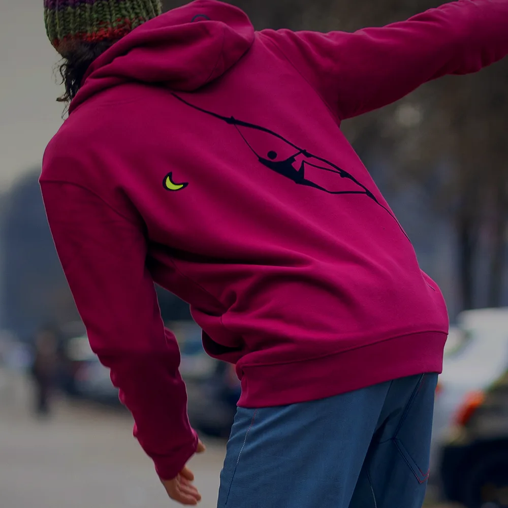 felpe hoodie climbing uomo unisex Monvic