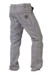 Men's Prince of Wales trousers grey - BILLY 2 Monvic