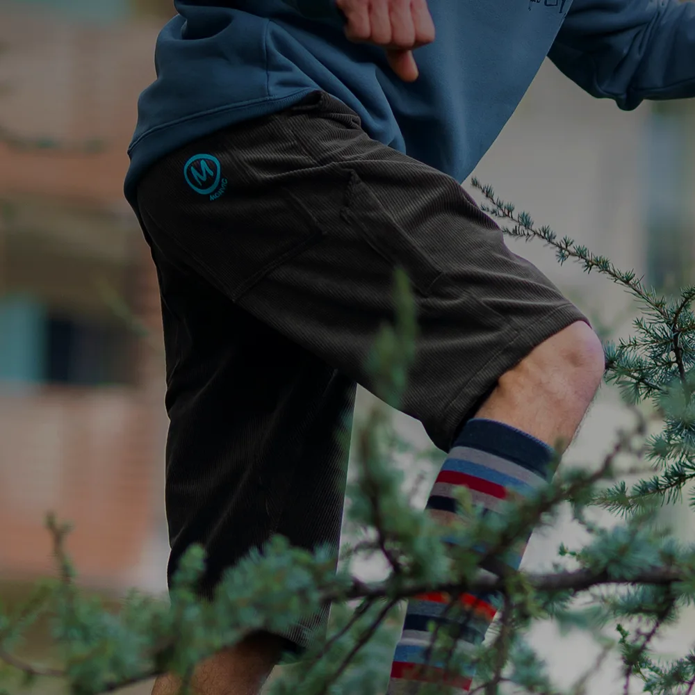 Shorts arrampicata uomo - cotone, jeans, lino e velluto - Monvic
