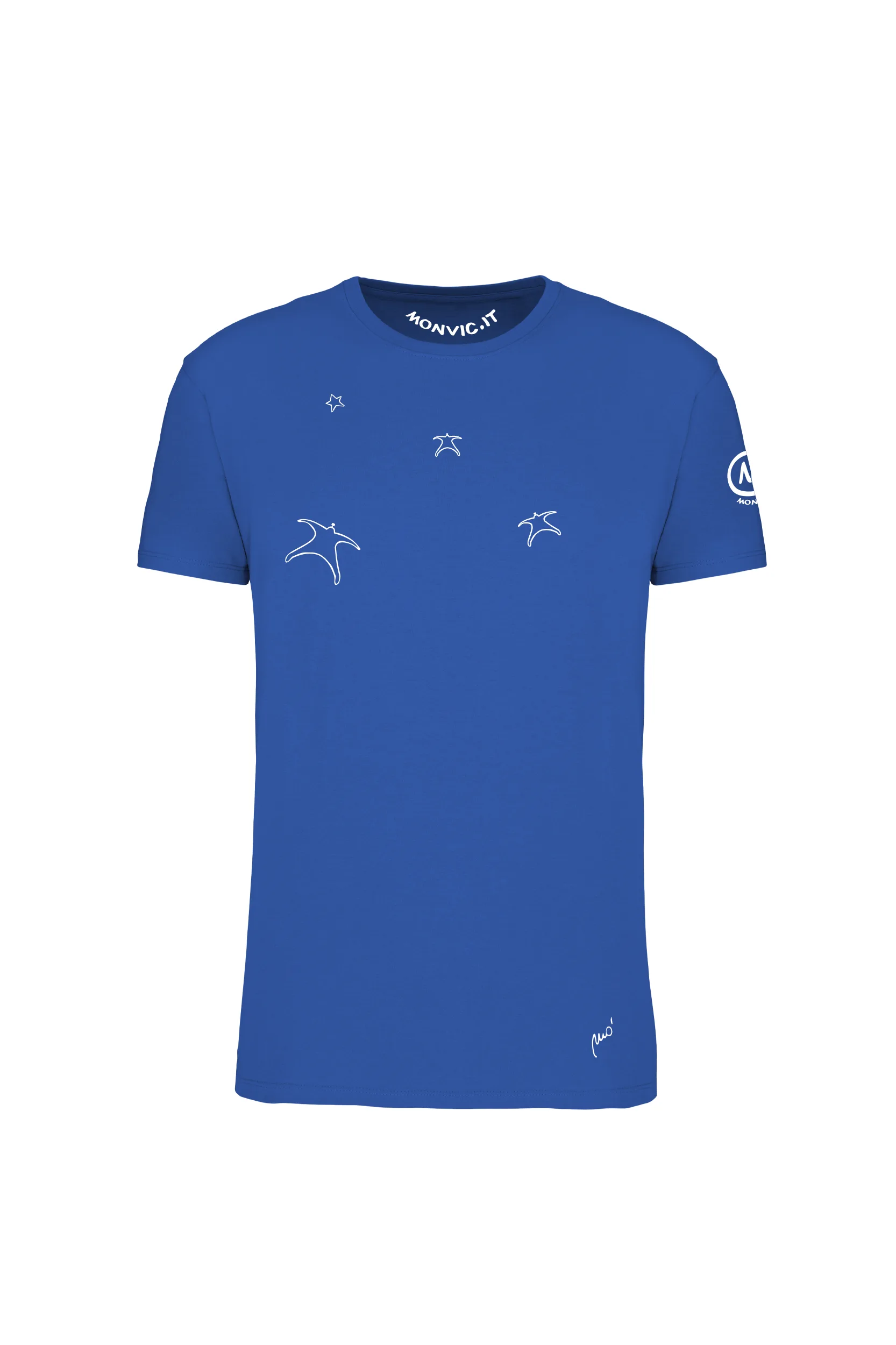 T-shirt Wingsuit BASE JUMP - Bleu roi - Homme - HASH MONVIC