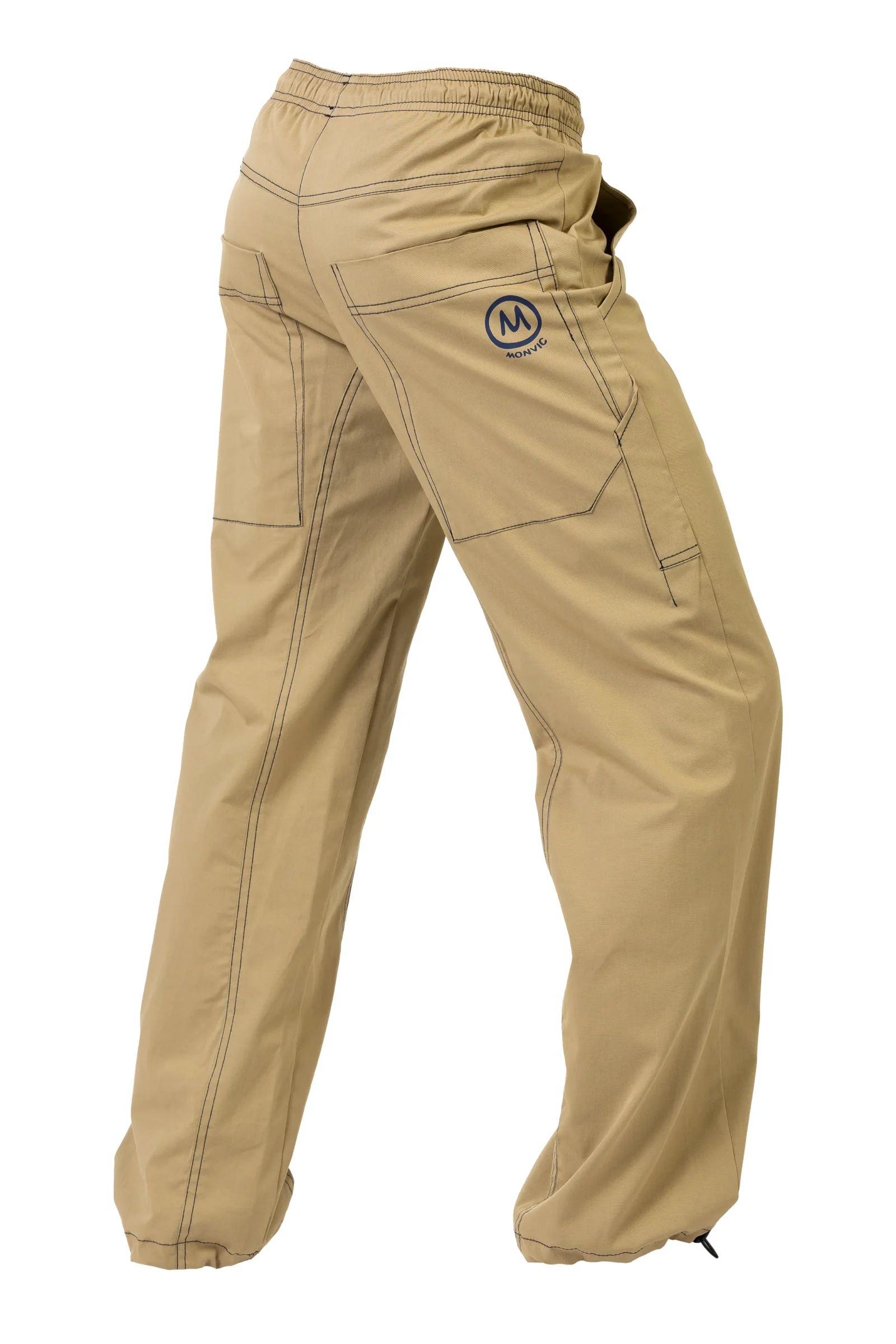Pantalone sportivo da arrampicata sabbia beige uomo JIMMY Monvic