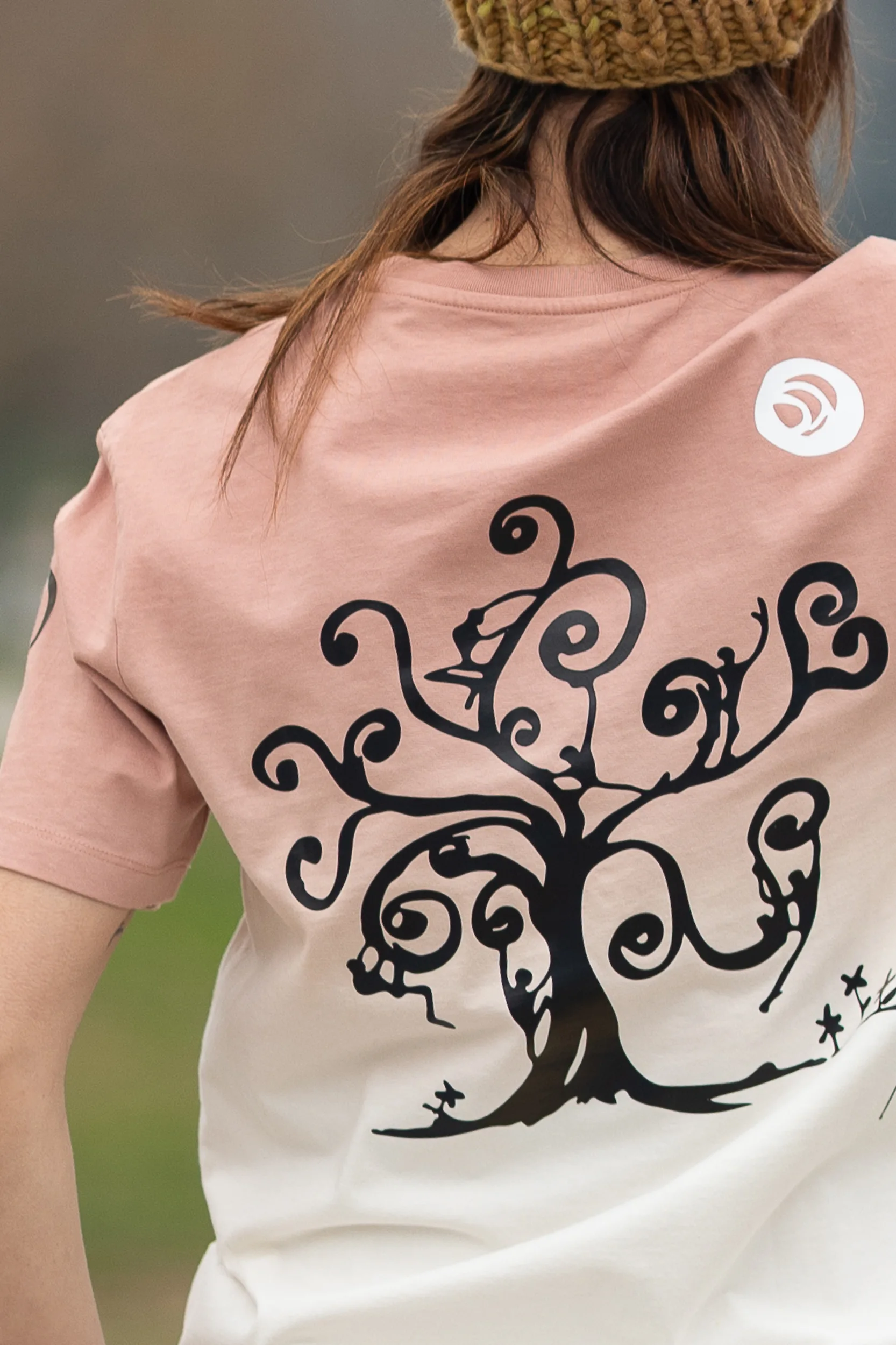 T-shirt HASH VINTAGE Monvic en coton bio dip dye – Escalade et style